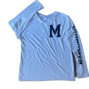 Marshmello DJ Club Long Sleeve Men's Tee Shirt White (Size L)